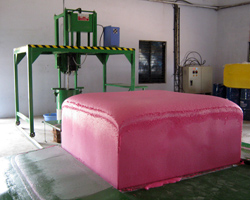 Batch Foaming Machine, Polyurethane Foaming